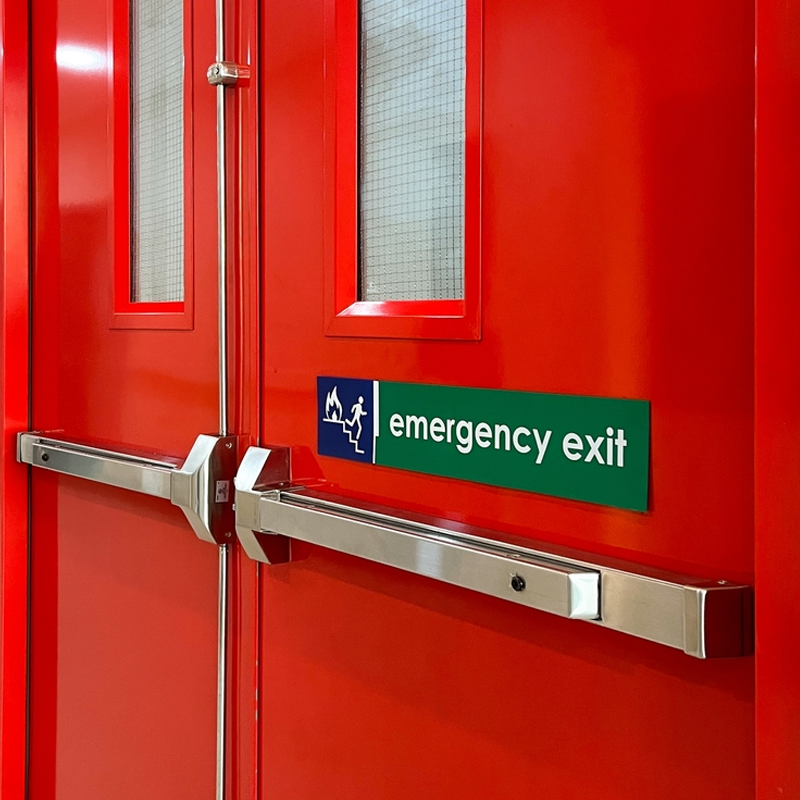 Fire Exit Door Testing